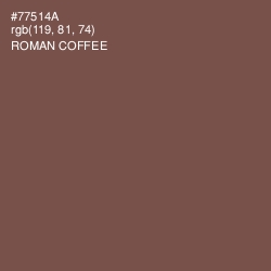 #77514A - Roman Coffee Color Image